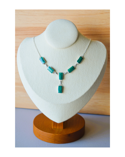 Andean Serenity Malachite Necklace